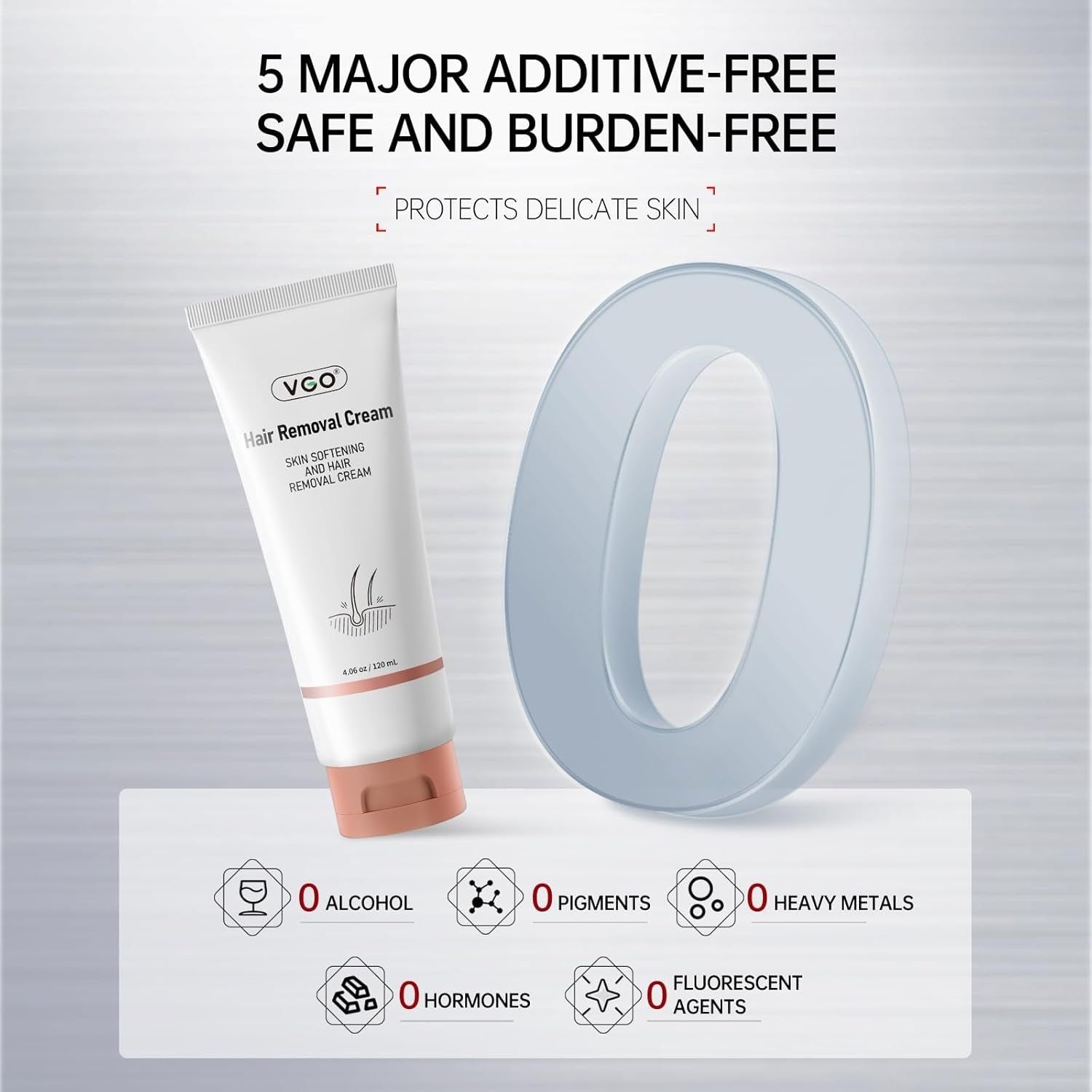 VGO Hair Removal Cream – 120ml | Fast, Gentle & Effective Hair Removal