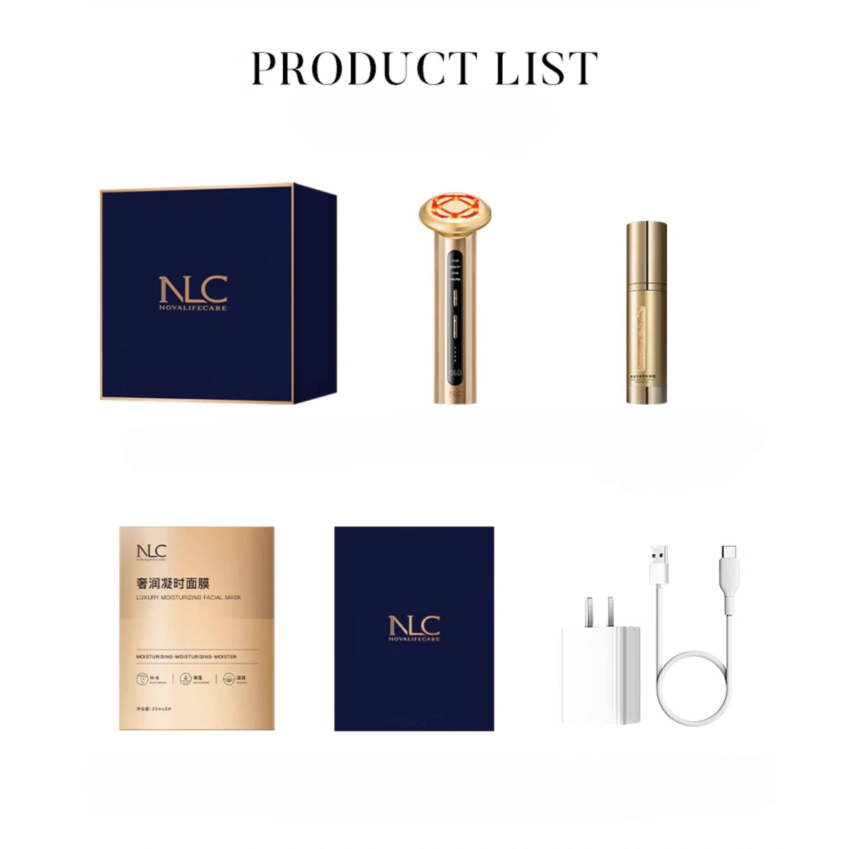 NLC Gold Dual Anti-aging Beauty Device