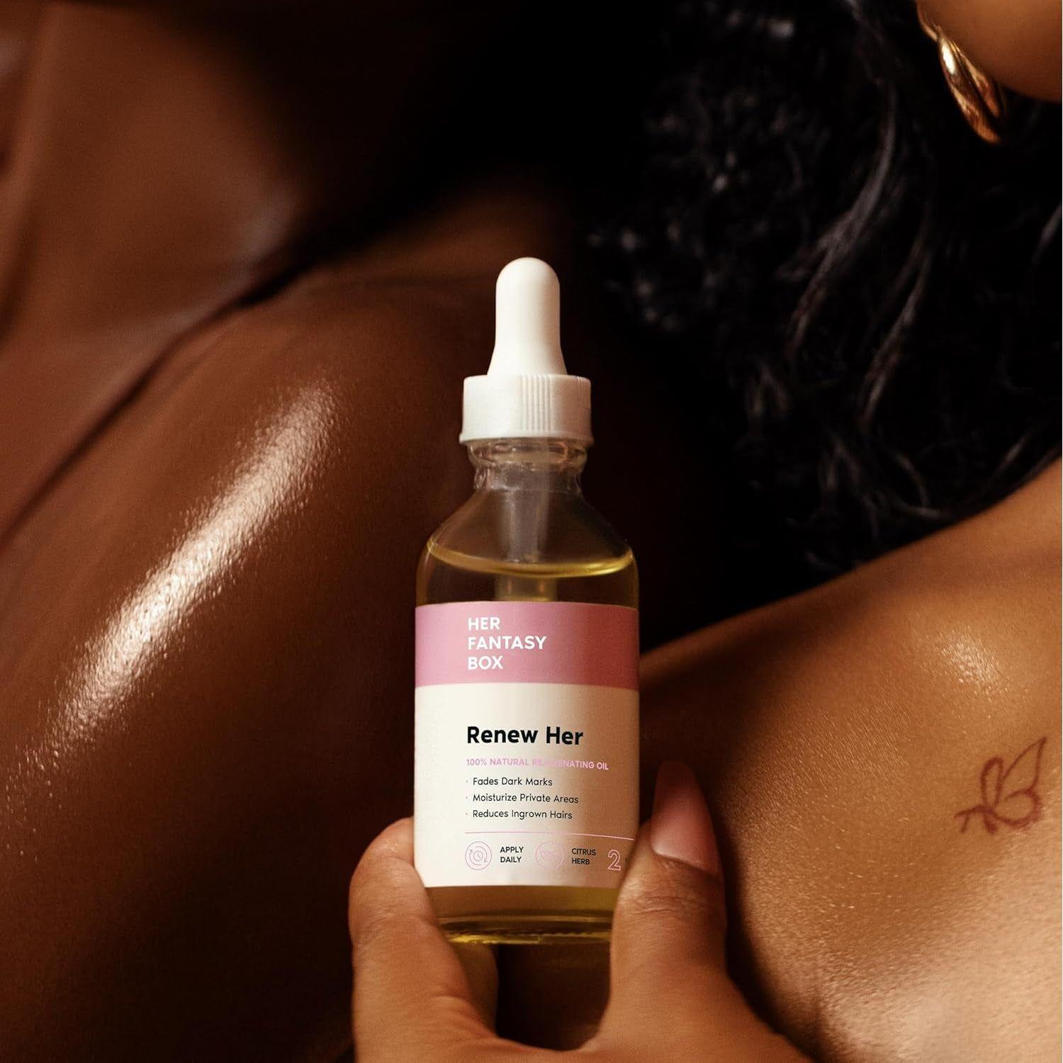 Her Fantasy Box Renew Her 100% Natural Rejuvenating Oil – 59ml | Soothing & pH-Balancing Intimate Care