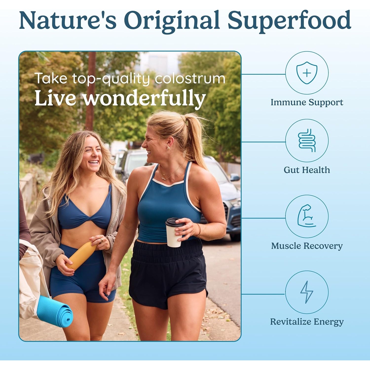 WONDERCOW Bovine Colostrum Capsules – 30 Servings | Natural IgG & Immune Support | Gut Health & Whole-Body Wellness Superfood