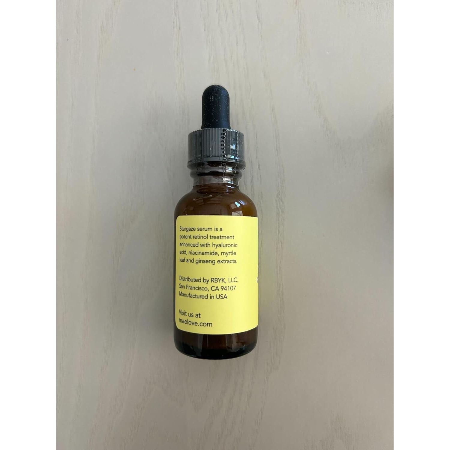MAELOVE Stargaze Enhanced Retinol Serum – 30ml | Gentle Night Treatment for Wrinkles, Dark Spots & Acne-Prone Skin