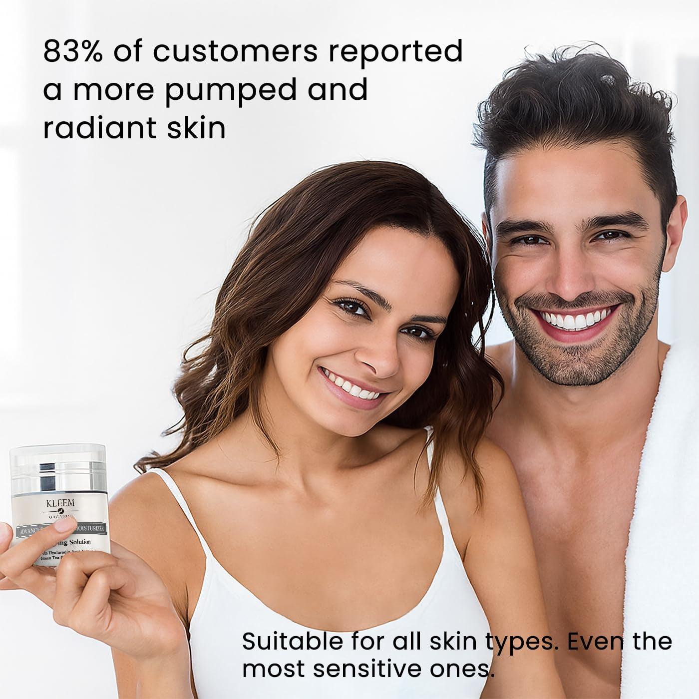 Kleem Retinol Cream for Face – anti Aging Moisturizer with Hyaluronic Acid, Panthenol & Vitamin E – Night Cream for Fine Lines, Wrinkles, Dark Spots & Uneven Skin Tone – 1.7 Fl Oz