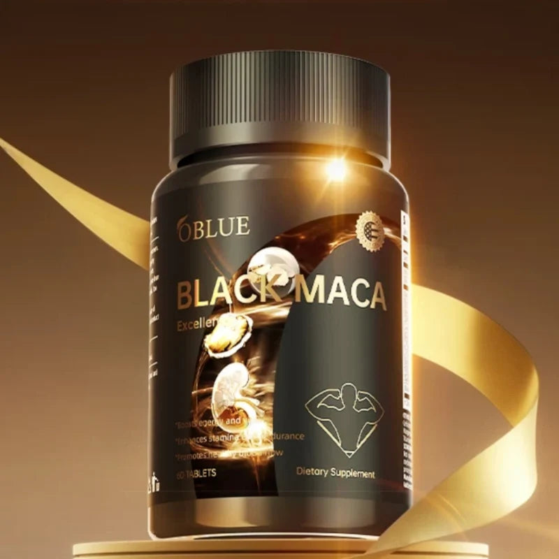 OBLUE Max High-Potency Black Maca & Oyster Energy Complex – 60 Capsules