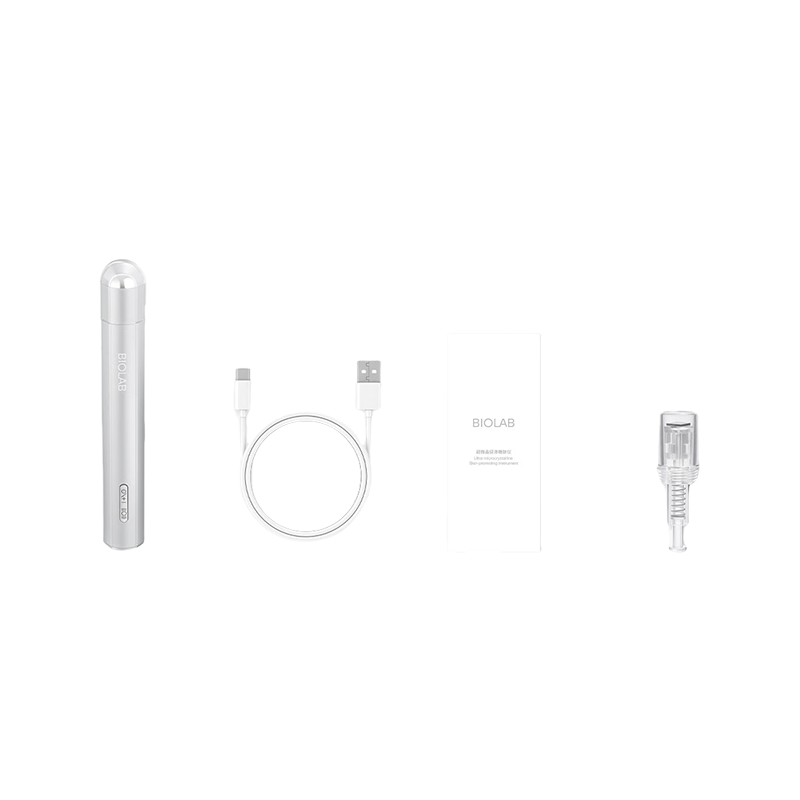 BIOLAB Ultra-Microcrystalline Skin-Promoting Device – 144 Nanocrystals | Deep Essence Penetration | Includes 20 Replacement Cores