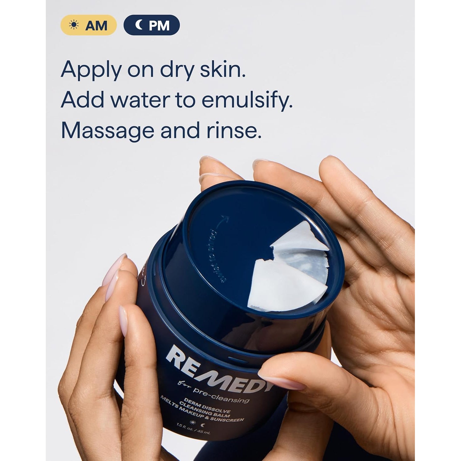 Remedy for Pre-Cleansing Melts Makeup and Sunscreen - 45ml