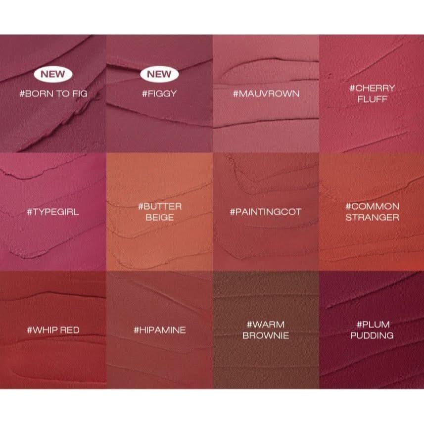3CE Hazy Lip Clay - 4g (12 Colors) | Soft Matte Finish & Long - Lasting Wear - Glam Global UK3CE