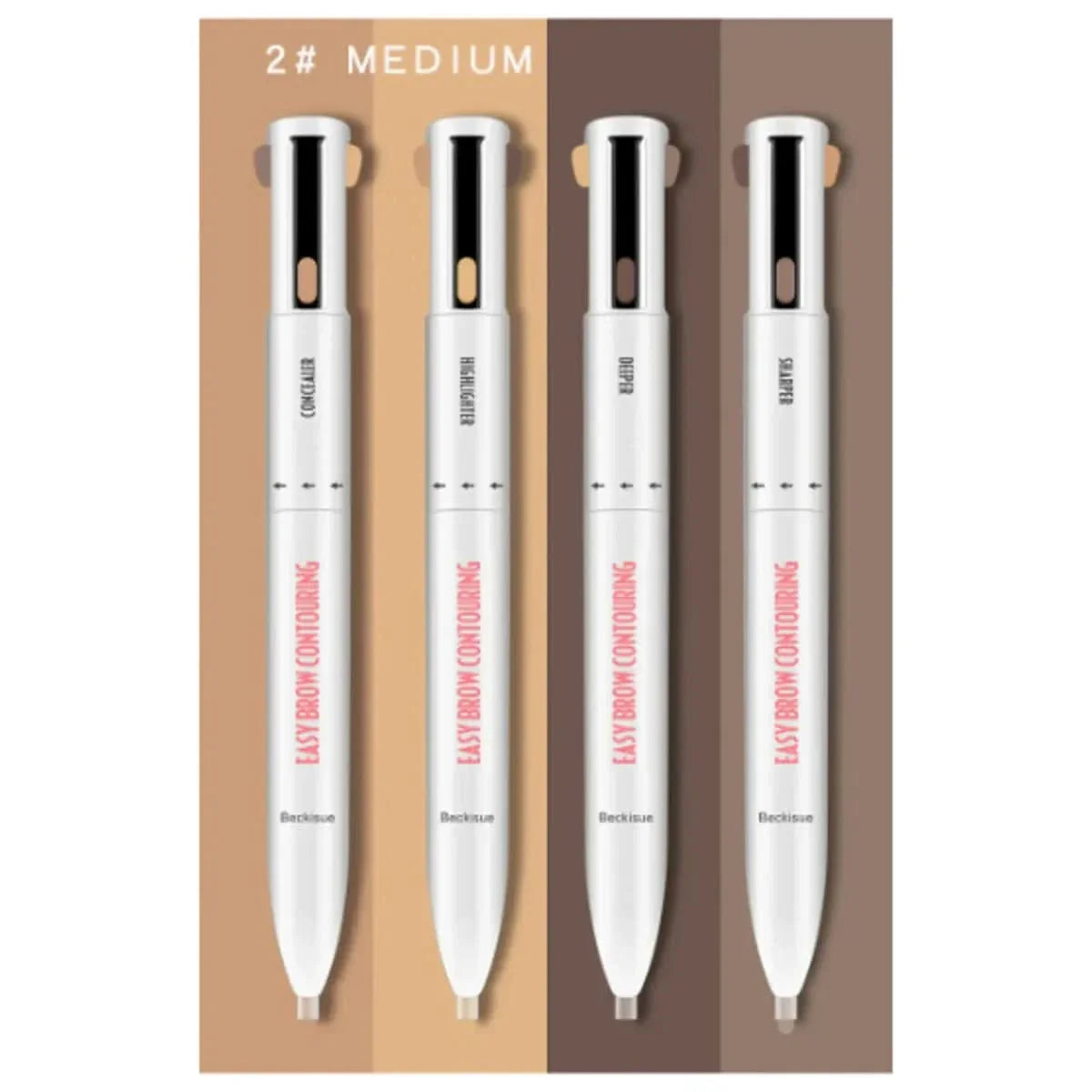 4 - in - 1 Easy - to - Wear Eyebrow Contour Pen | Define, Highlight, Contour & Shape - Glam Global UKGlam Global UK