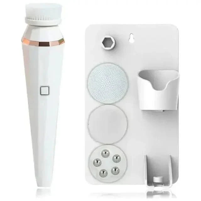 4 - in - 1 Facial Cleansing Brush: Cleanse, Exfoliate & Revitalize Your Skin - Glam Global UKGlam Global UK