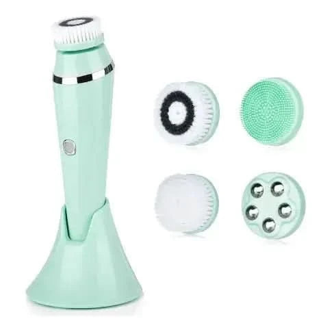 4 - in - 1 Facial Cleansing Brush: Cleanse, Exfoliate & Revitalize Your Skin - Glam Global UKGlam Global UK