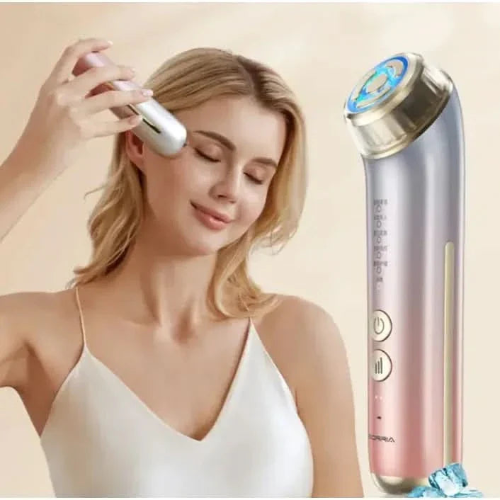 4 - in - 1 Vibration Massage & Photon Beauty Device – Lift, Tighten, and Refresh Your Skin - Glam Global UKGlam Global UK