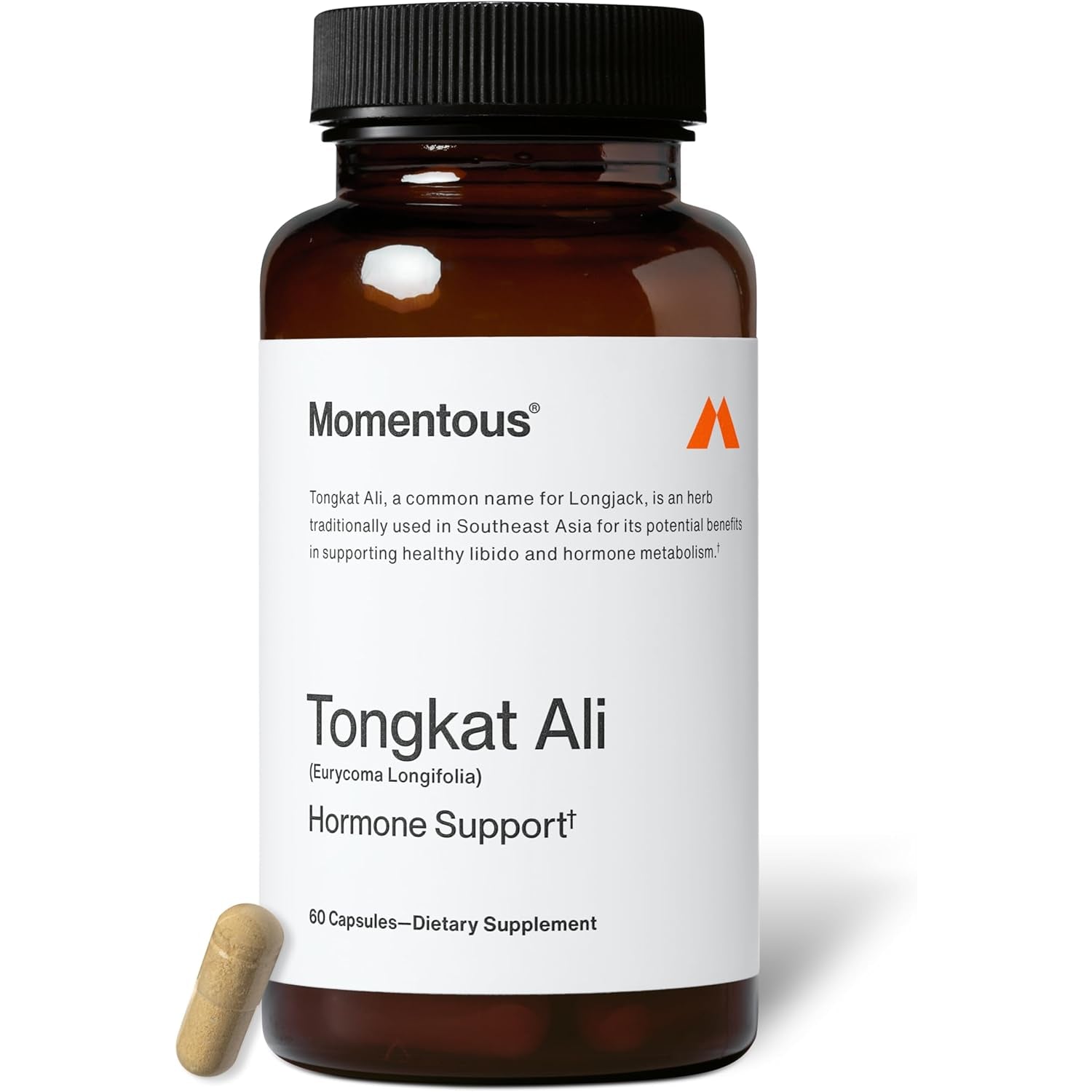 Momentous Tongkat Ali Longjack Root Extract – Hormone Balance, Performance & Mood Support | 400mg | Informed Sport Certified | Natural Wellness | 30 Servings