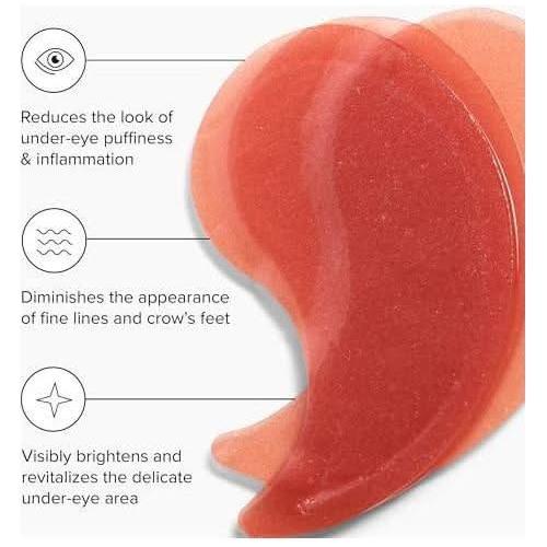 DRMTLGY Brightening Eye Masks - Caffeine Eye Masks - 60 Under Eye Patches - Glam Global UKDRMTLGY