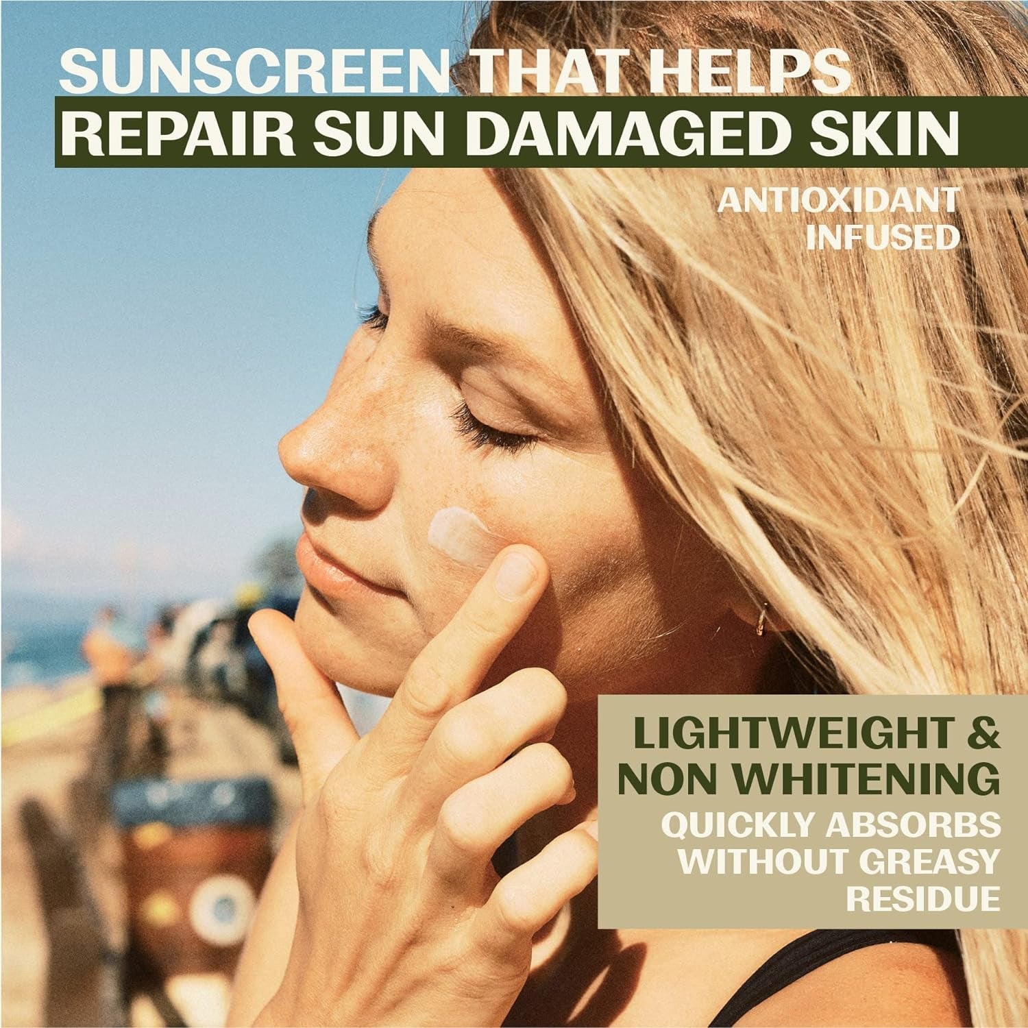 Thrive Natural Care Regenerative Skincare SPF 30 Daily Defense Sunscreen Balm – 60ml | Mineral Moisturizer with Antioxidants & Matte Finish