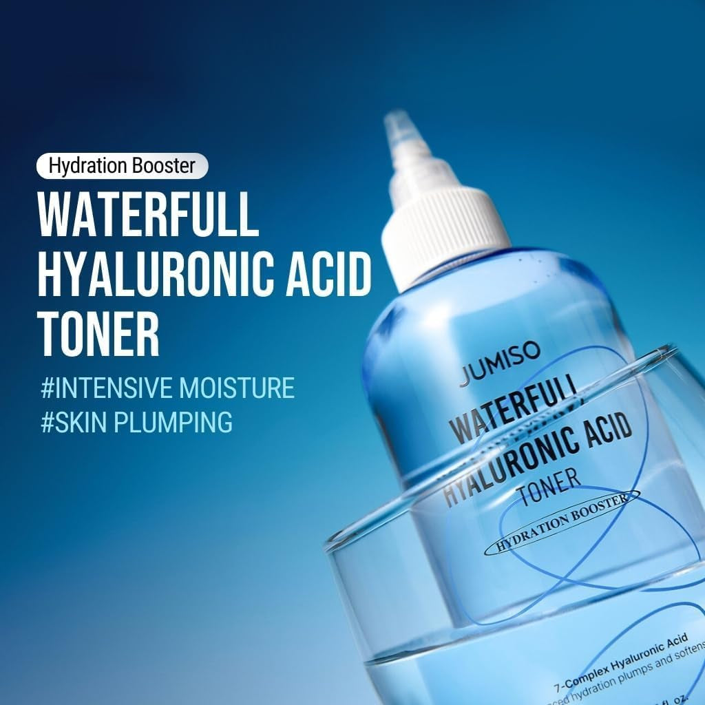 Jumiso Waterfull Hyaluronic Toner 250Ml | Face Moisturizer, Facial Toner for All Skin Types, Daily Deep Hydration | Vegan, Fragrance-Free…