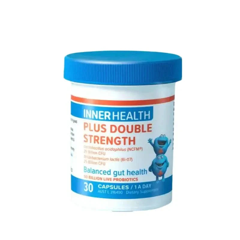 INNER HEALTH Plus Doble Concentración - 30 Cápsulas | Salud intestinal, inmunidad y bienestar