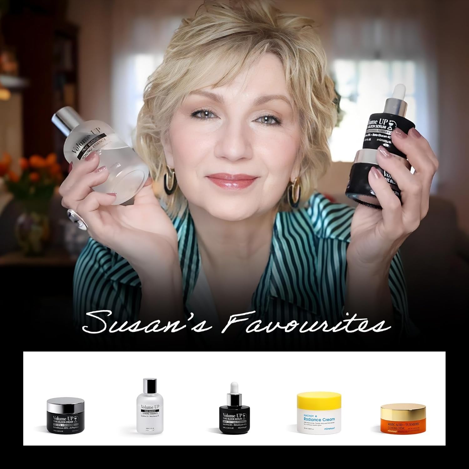 Volume up Time Block Serum | Volufiline Serum for Skin Volume | 5% Volufiline + 40% Beta Glucan | Botox in a Bottle | Plumps Skin by Stimulating Fat Cells | Anti-Aging Topical Filler
