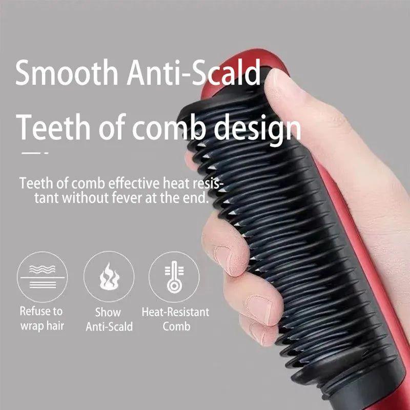5 - Setting PTC Electric Hair Straightening Brush - Glam Global UKGlam Global UK