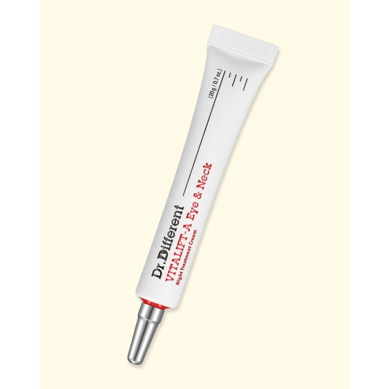 Dr. Different VITALIFT-A Ojos y Cuello 20g | Tratamiento Reafirmante con Retinal y Niacinamida