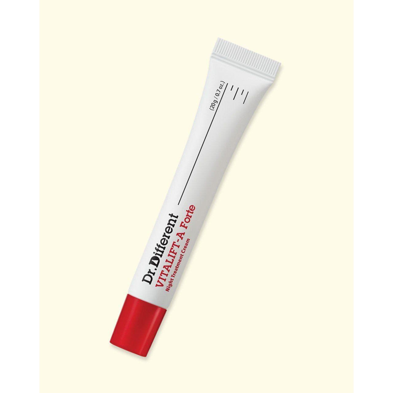 Dr. Different VITALIFT-A Forte 20g | Tratamiento Nocturno Intensivo con Retinal al 0.1% para una Piel Firme y Joven