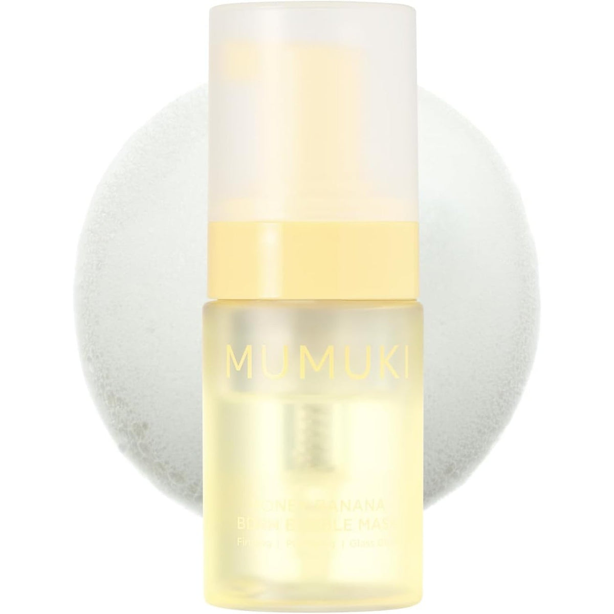 MUMUKI Honey Banana BDRN Bubble Mask Miniature 25ml