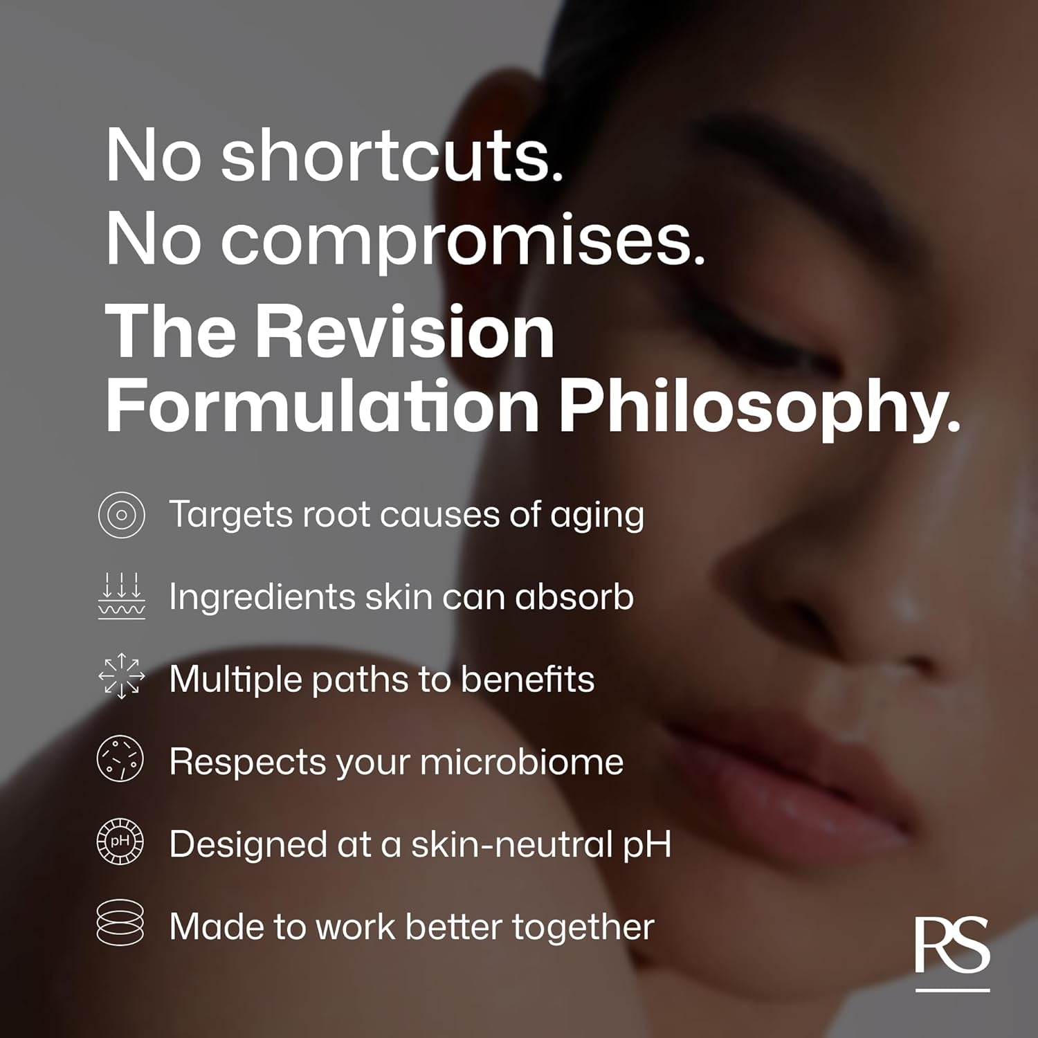 Revison Skincare Radiance+ Resurfacing Serum, Overnight AHA+BHA+PHA Exfoliating Serum with Glycolic Acid & Salicylic Acid | Smooths Uneven Texture, Clears Pores & Brightens Dull Skin, 1Oz