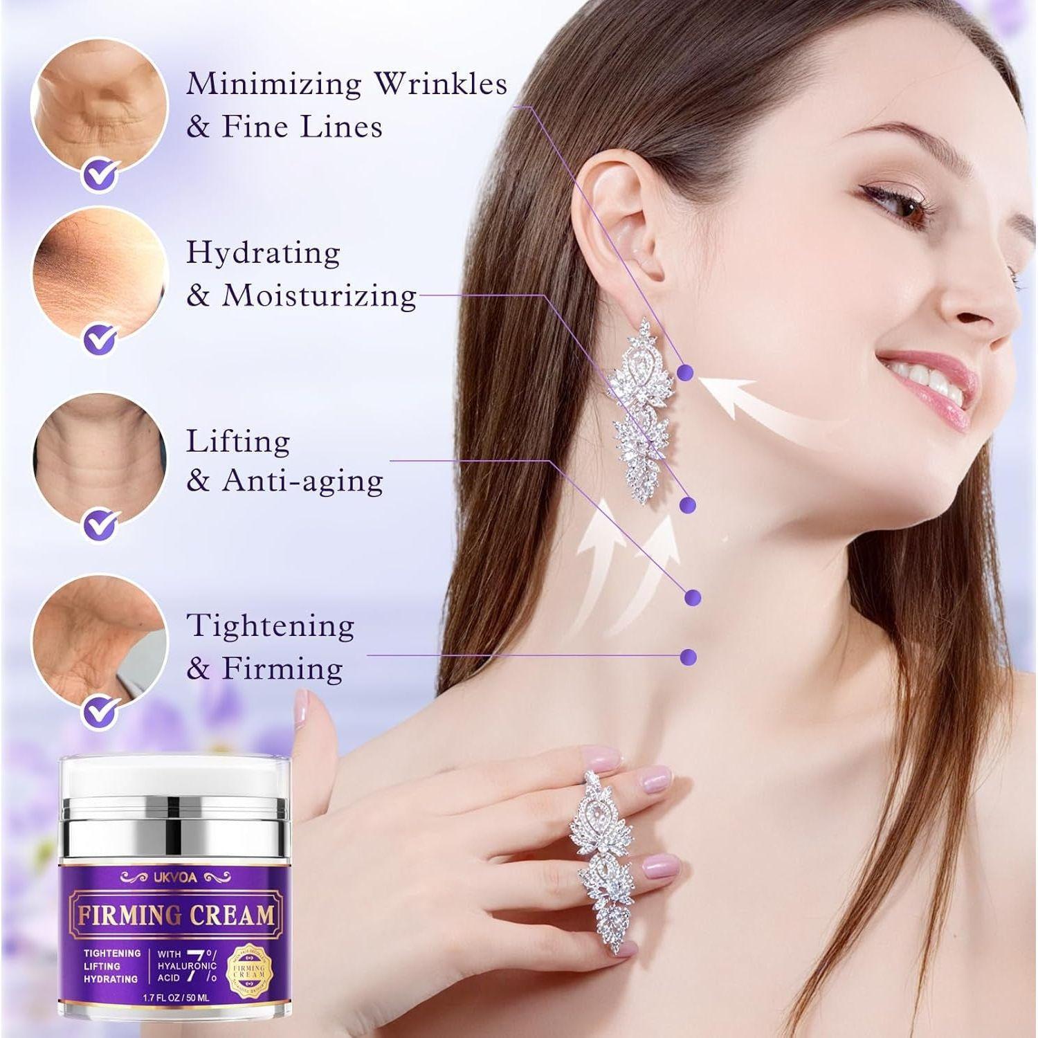 UKVOA Firming Cream – 50ml | Advanced Anti-Aging & Skin Tightening Formula