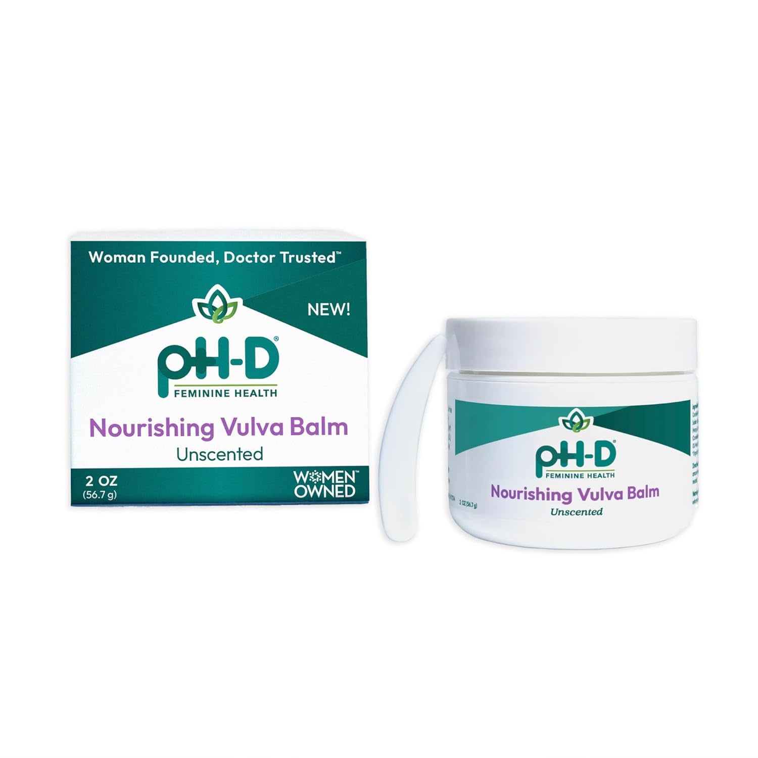 pH-D Feminine Health Nourishing Vulva Balm – Intimate Moisturiser for Vulvar Dryness & Menopause Support | 60ml