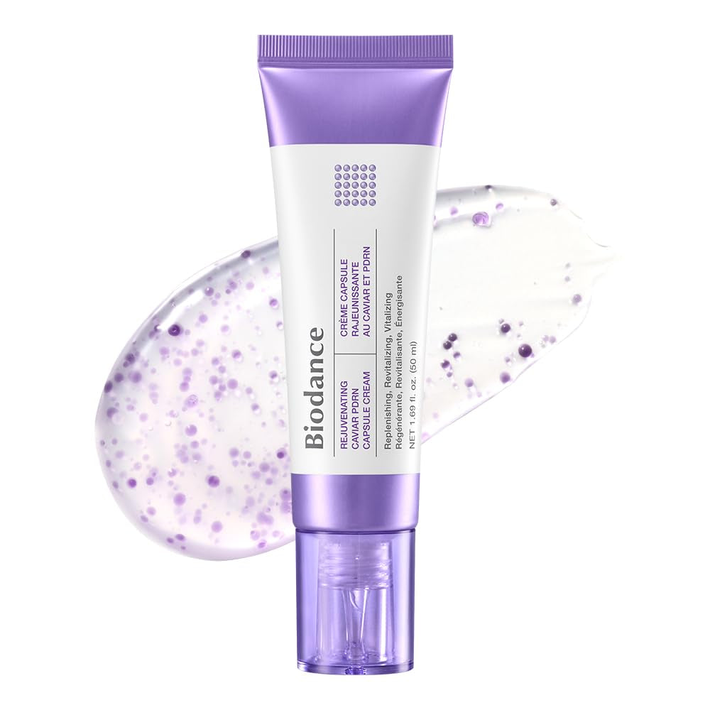 BIODANCE Rejuvenating Caviar PDRN Capsule Cream – 50ml | Caviar & Salmon DNA PDRN | Hydrating Face Moisturiser | Korean Skincare
