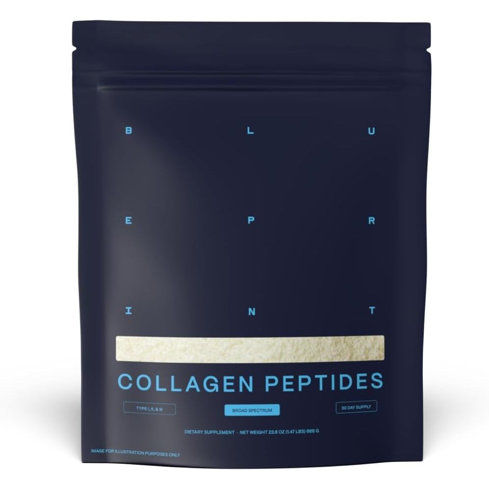 Hydrolyzed Collagen Peptides Powder – Type I, II & III Collagen for Women & Men – Unflavored Protein Supplement for Hair, Skin, Nails, Joints & Cartilage – 20G – 30 Servings