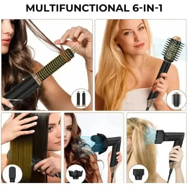 6 - in - 1 Folding Hair Dryer - Glam Global UKGlam Global UK
