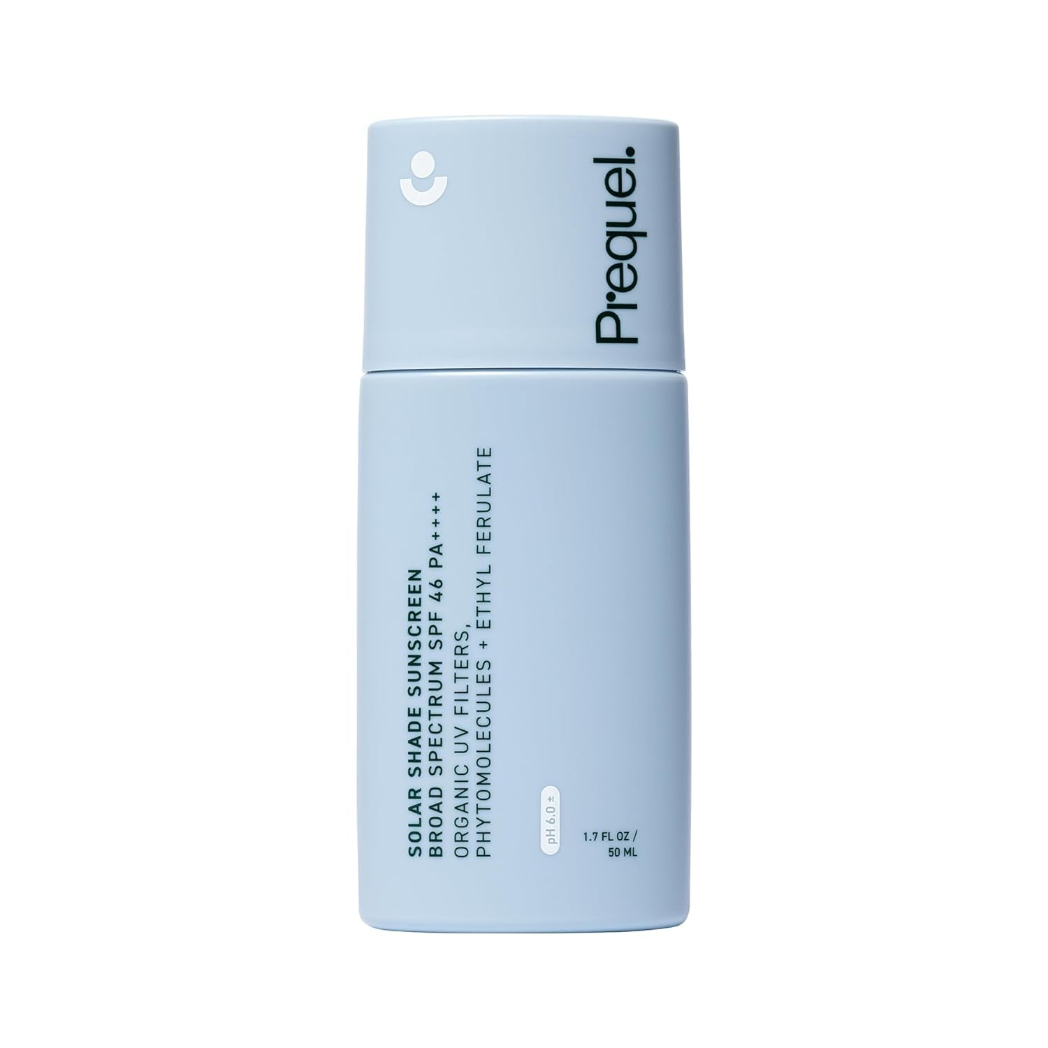 Skin Solar Shade - Moisturizing Face Sunscreen SPF 46 PA++++ Broad Spectrum UV Protection. Hydrating Sunblock for Dry Skin. Lightweight Travel Size Sun Protection, 1.7Oz