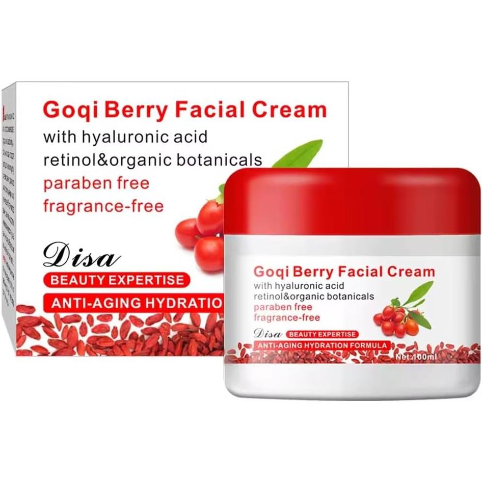 Crema facial de Goji (100ml) – Hidratación rica en antioxidantes para una piel radiante y saludable
