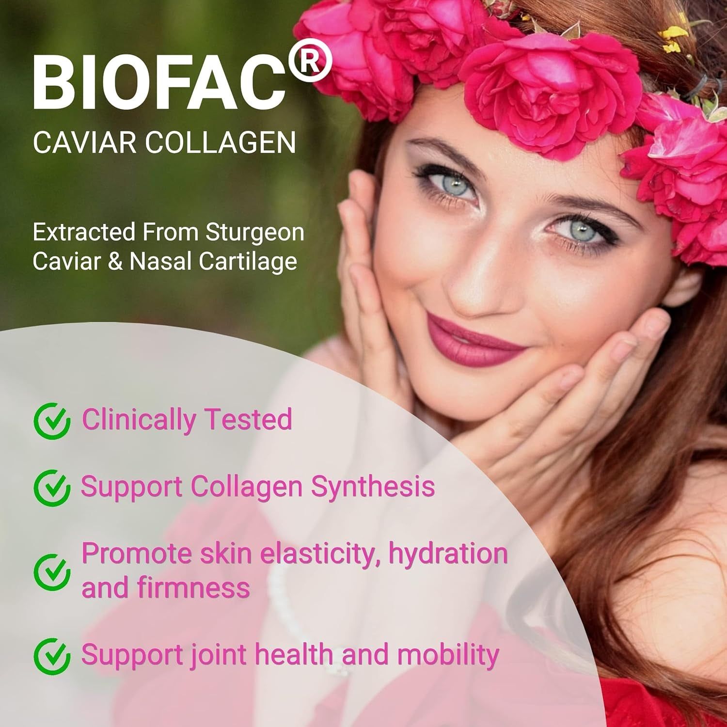 UpNourish Pre + Probiotics Caviar Collagen – 30 Stick Packs | Women's All-in-One Gut, Skin & Beauty Supplement
