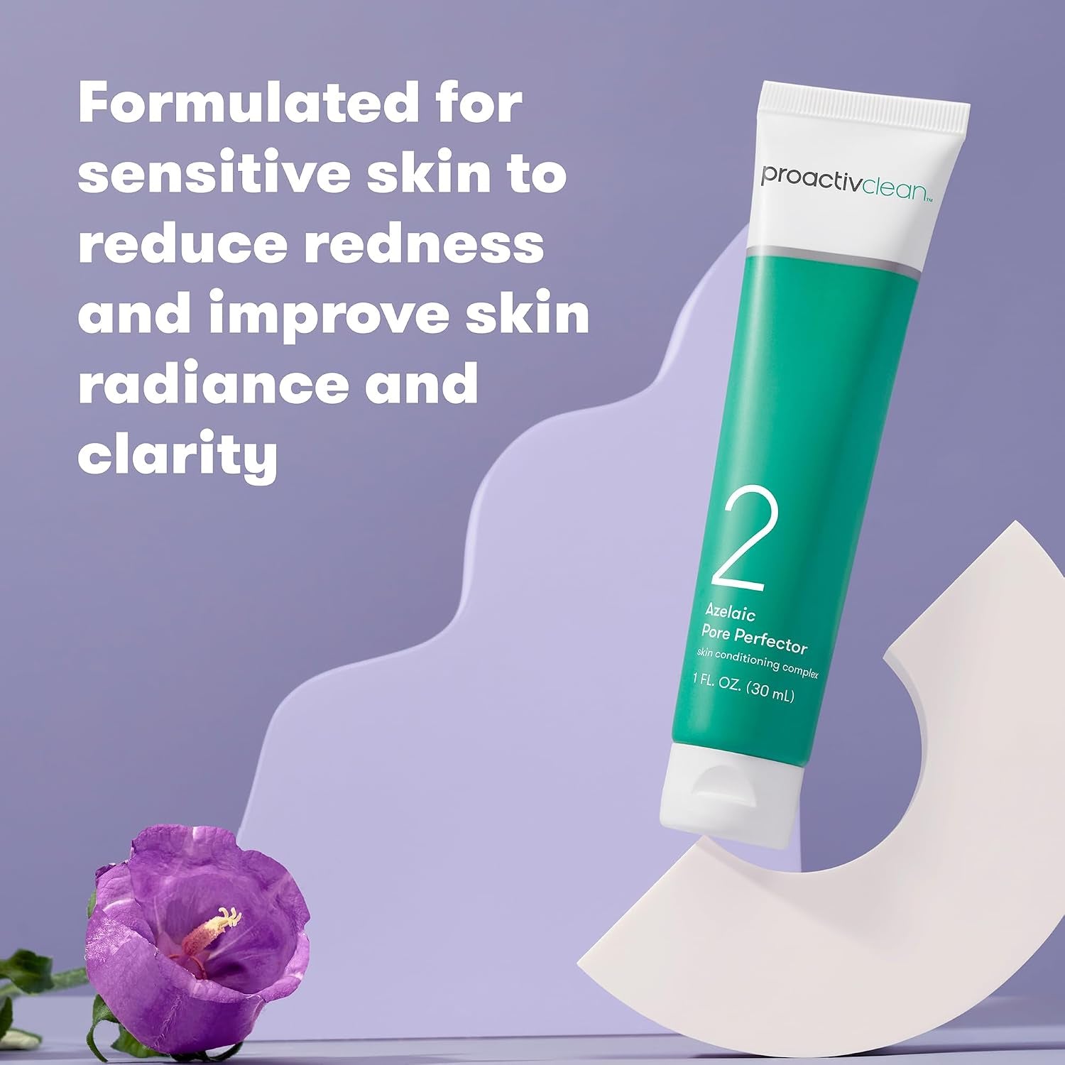 Proactiv Clean Azelaic Pore Perfector- Brightening Serum for Face with Squlane and Hyaluronic Acid- Azelaic Acid Cream Serum for Sensitive Acne Prone Skin- 3Oz