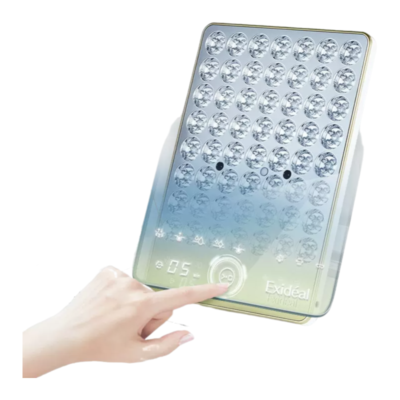 EXIDEAL Deux LED Light Therapy Beauty Device – NASA-Researched | 8-Mode Smart Light | Scalp & Skin | Japanese Beauty Tech