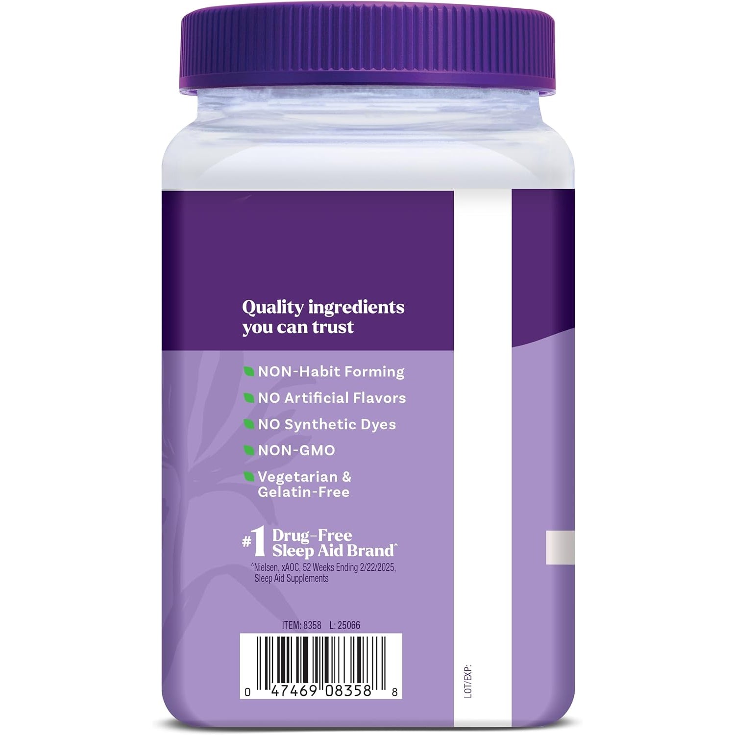 Natrol Sleep & Restore Magnesium Glycinate Blend Gummies, Magnesium for Sleep Aids for Adults, Melatonin-Free, Cherry Flavored, 30 Day Supply