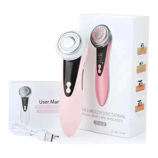 7 - in - 1 Facial Massager – Advanced Anti - Aging Therapy & Skin Rejuvenation - Glam Global UKGlam Global UK