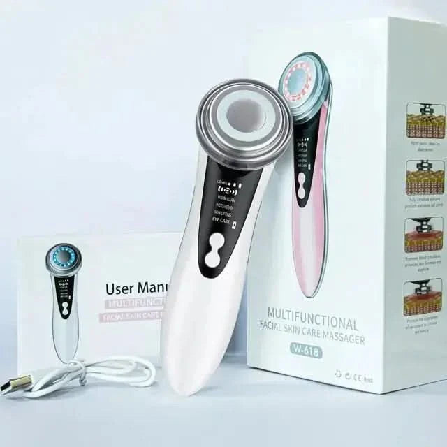 7 - in - 1 Facial Massager – Advanced Anti - Aging Therapy & Skin Rejuvenation - Glam Global UKGlam Global UK