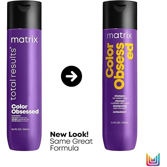 Matrix Total Results Color Obsessed Champú y Acondicionador Dúo - 2 x 300ml | Protección y Vibración del Color