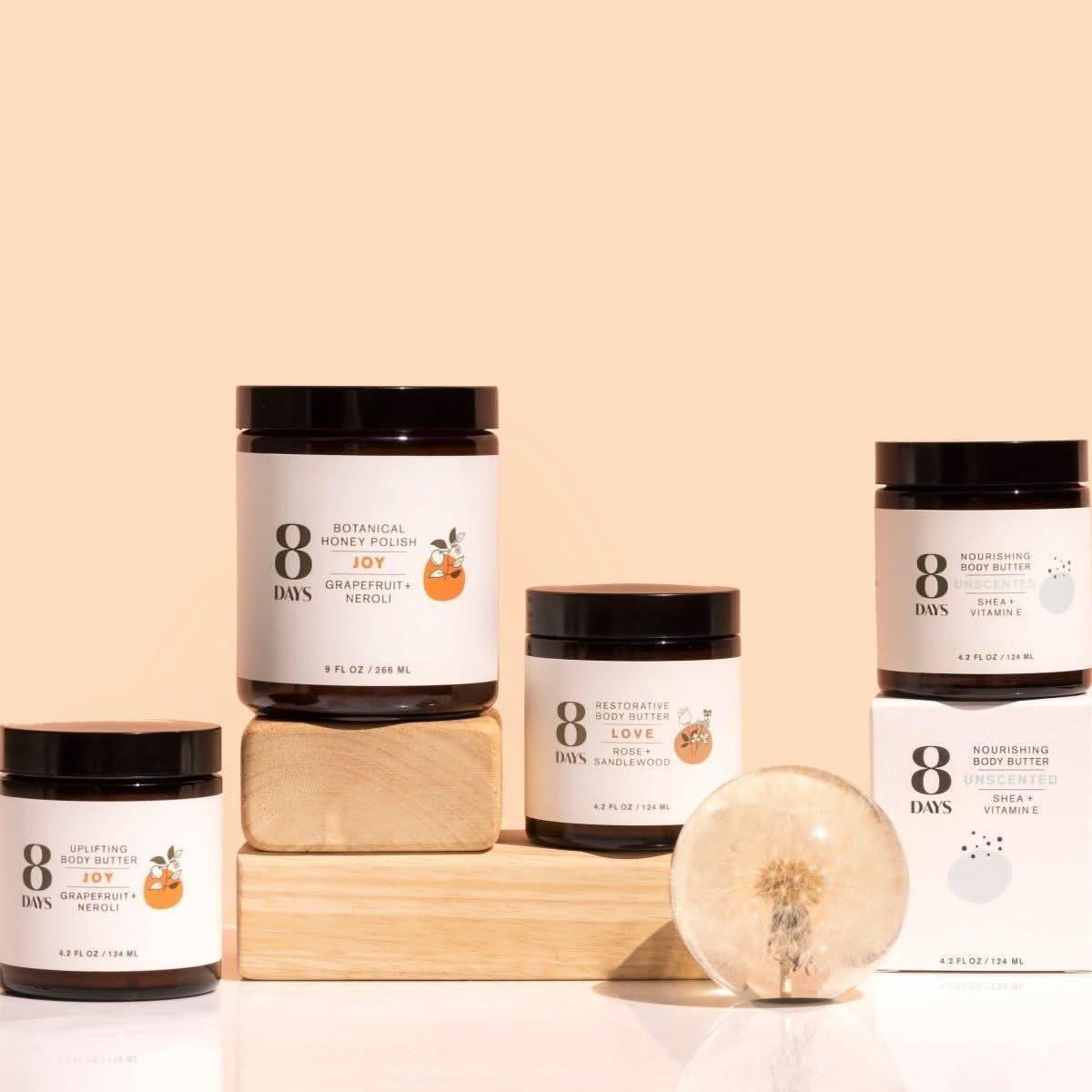 8 Days Body Butter 124ml - Glam Global UK8 Days