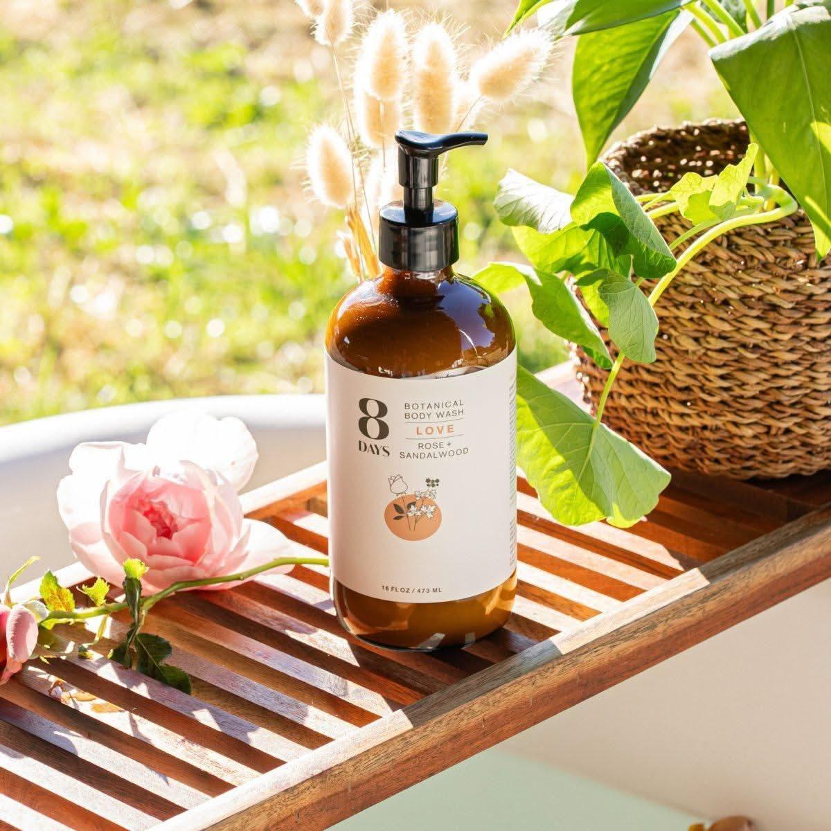 8 Days Botanical Body Wash - 273ml - Glam Global UK8 Days