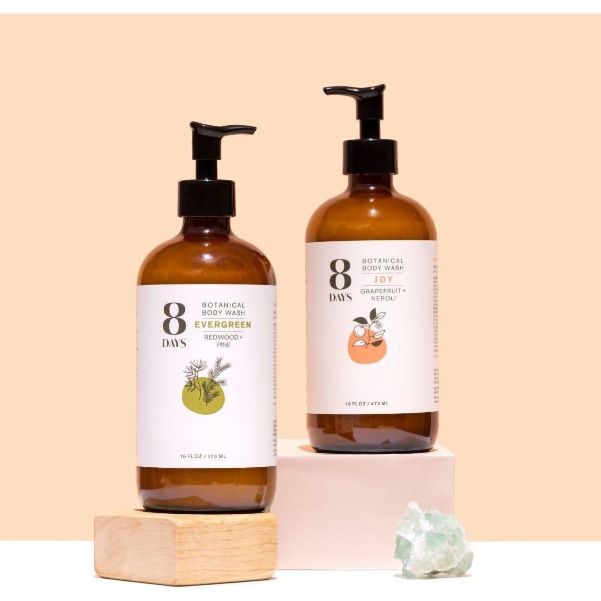 8 Days Botanical Body Wash - 273ml - Glam Global UK8 Days