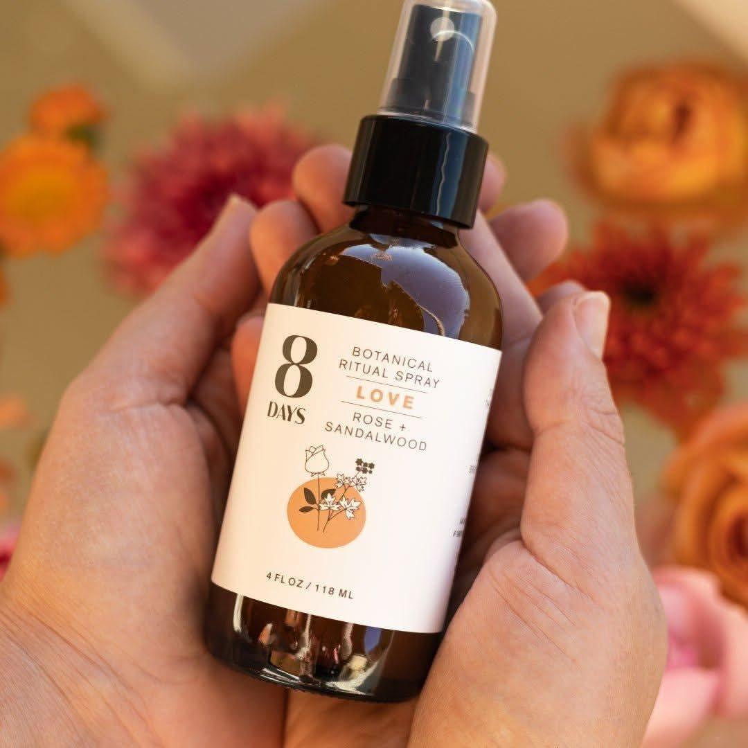 8 Days Botanical Room Spray - 120ml - Glam Global UK8 Days