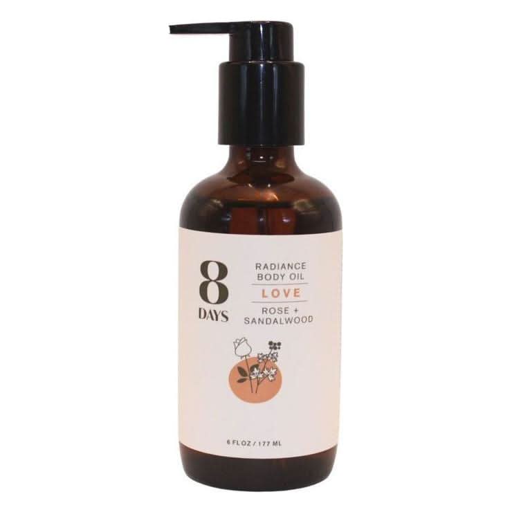 8 Days Radiance Body Oil 180ml - Glam Global UK8 Days