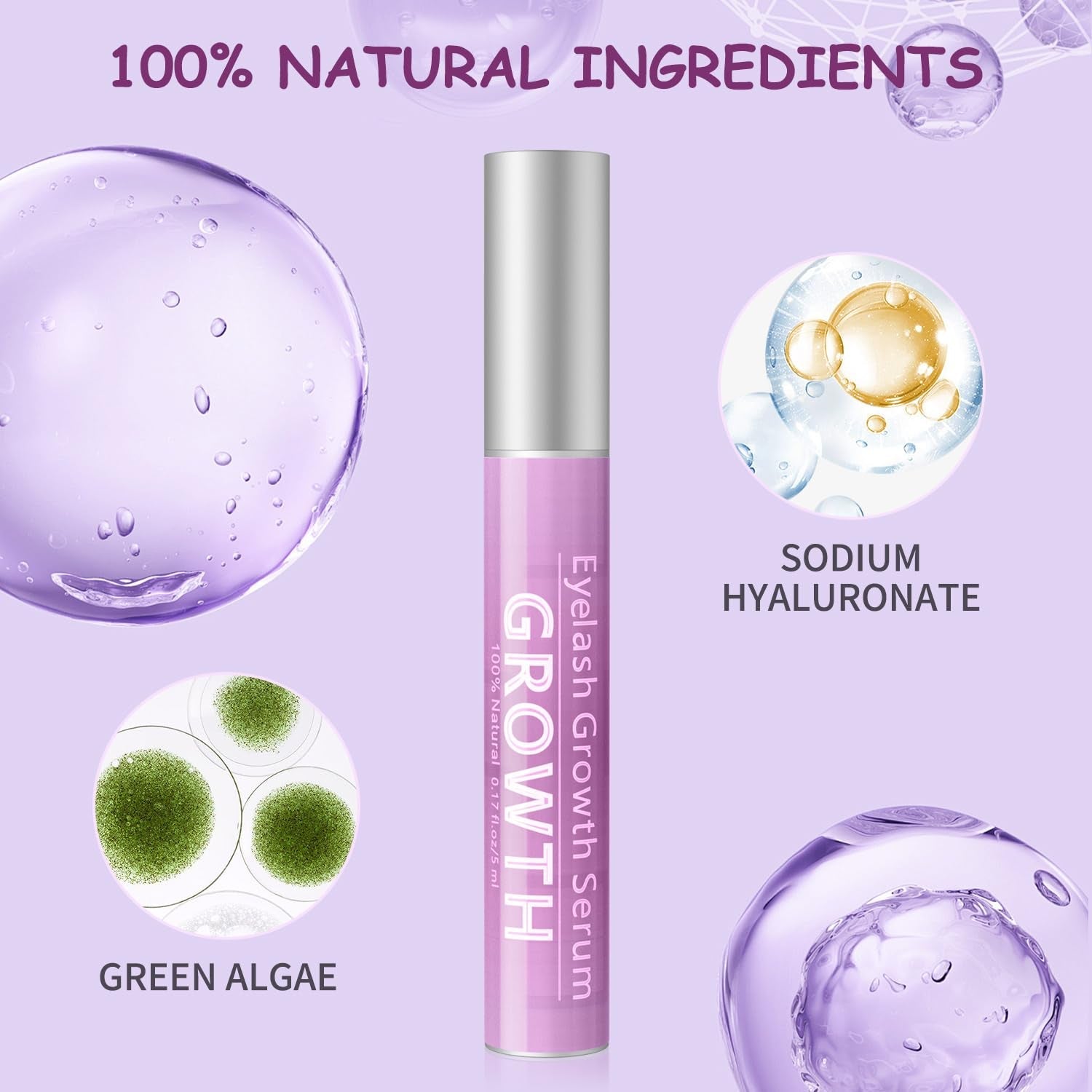 Sobetuar Eyelash Growth Serum – 5ml | Longer, Fuller, Thicker Lashes in 4 Weeks
