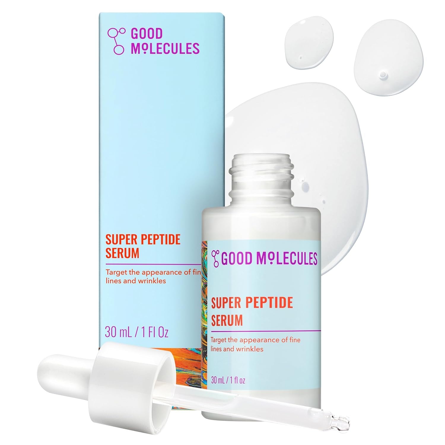 Good Molecules Super Peptide Serum Copper Tripeptide 30ml | GlamGlobal