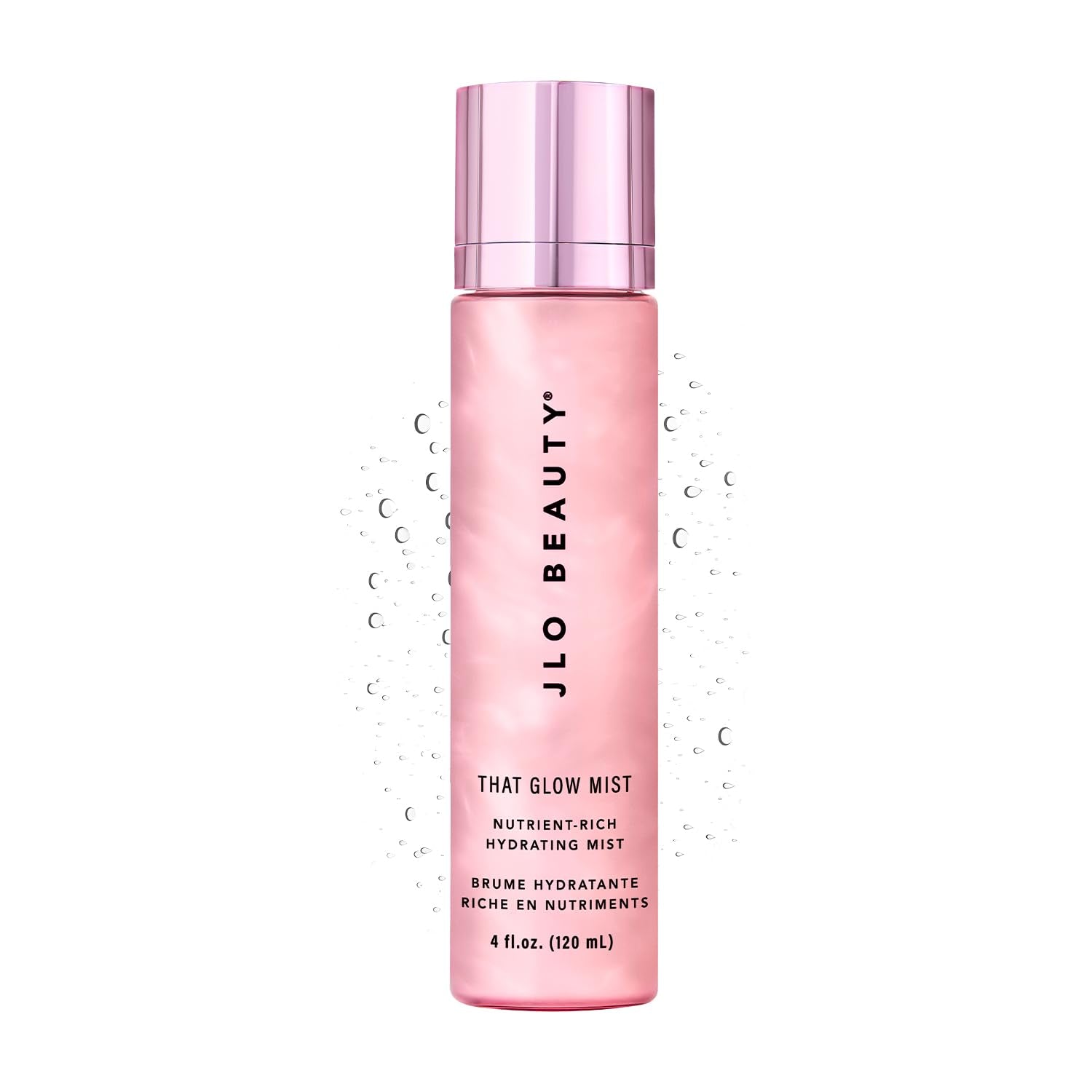 JLO BEAUTY That Glow Face Mist, Hydrating Facial Spray for Dry Skin with Niacinamide, Hyaluronic Acid & Ceramides, Refreshing Dewy Setting for Radiant Skin, 4 Oz