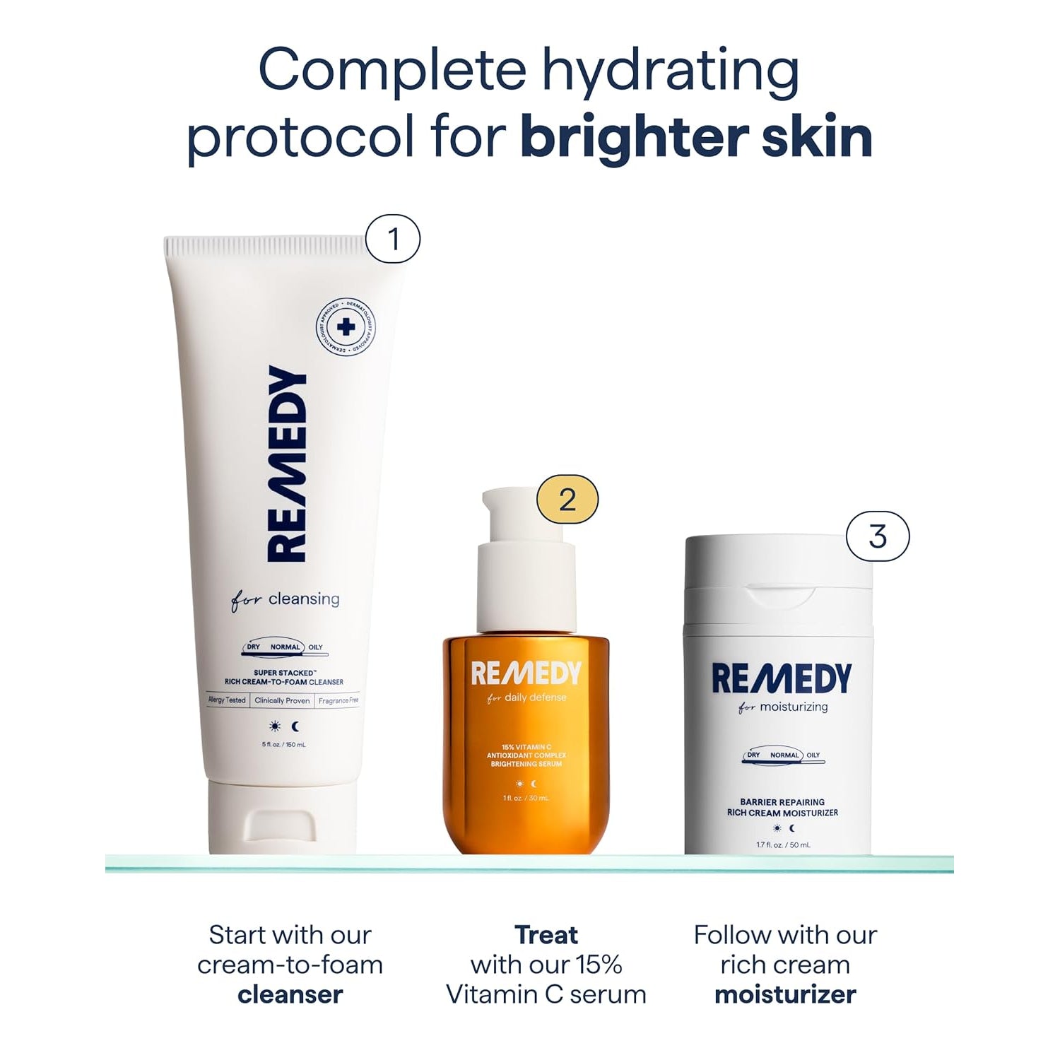 Remedy for Daily Defense | 15% Vitamin C Complex Brightening Serum - 30ml