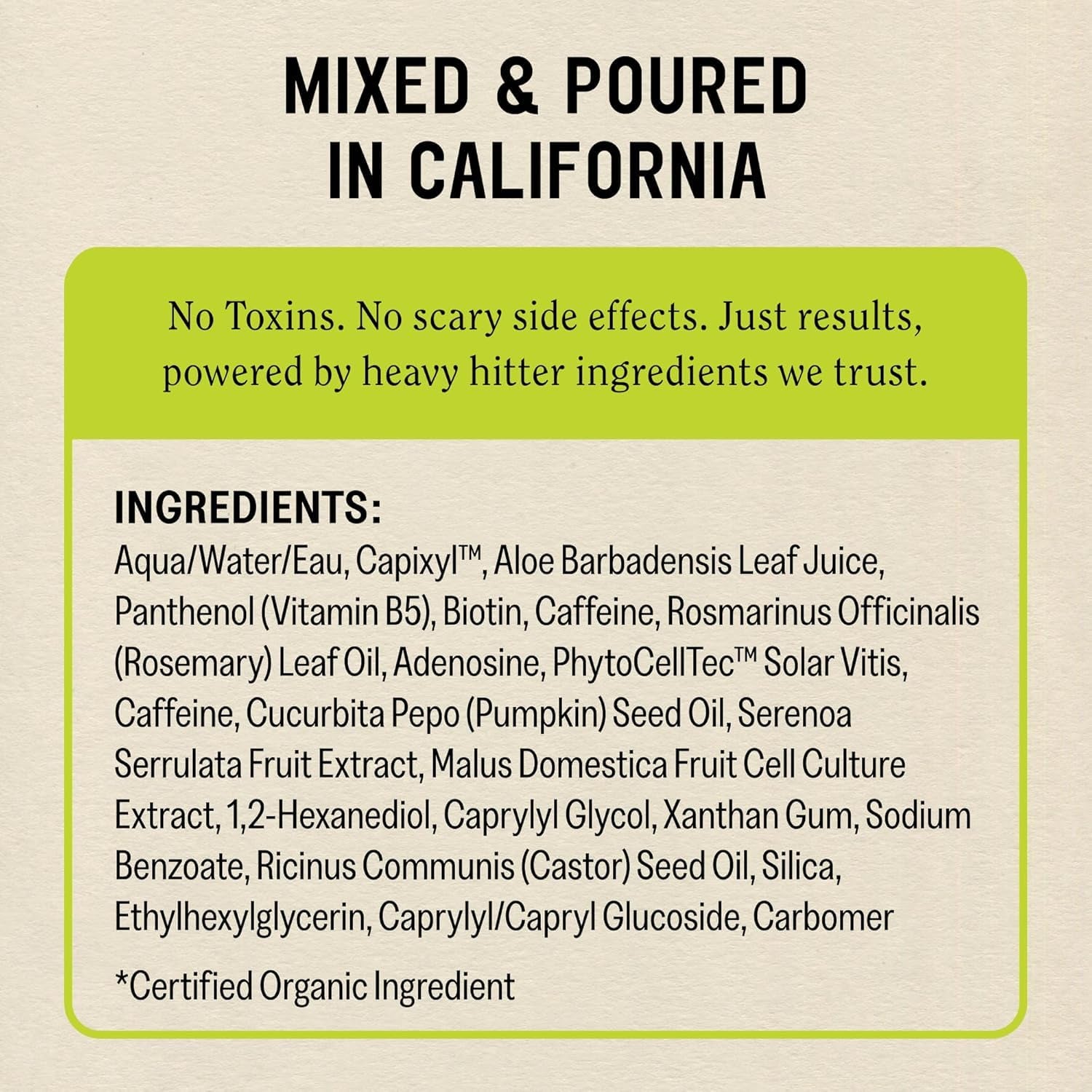 California Naturals Re:Gro Men's Scalp Serum – 5% Capixyl, Biotin & Rosemary Oil for Thicker Hair | 90ml
