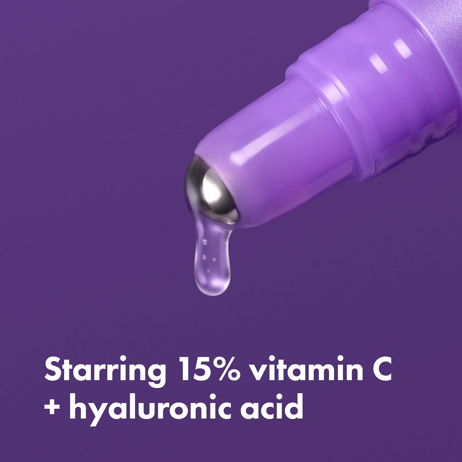Hero Cosmetics Dark Spot Correct Spot-Fading 15% Vitamin C plus Hyaluronic Acid Serum. Improves the Look of Post Blemish Marks in 7 Days. Twist Applicator and Rollerball Tip for Easy Application. 10Ml